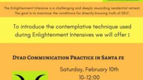 Dyad Communication Practice Sat 10 Feb at LeRoy’s